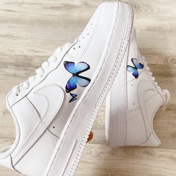 Nike Air Force 1 low custom butterfly 🦋 - Picture 6 of 8
